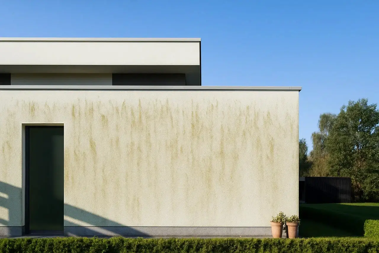 Fasada prije pranja Fasada prije pranja